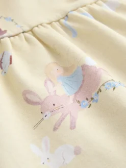 Hot Next Yellow Fairy Sweat Dress (3mths-7yrs)