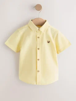 Next Short Sleeve Long Sleeve Oxford Shirt (3mths-7yrs)^BOY Suits & Vest|Shirts