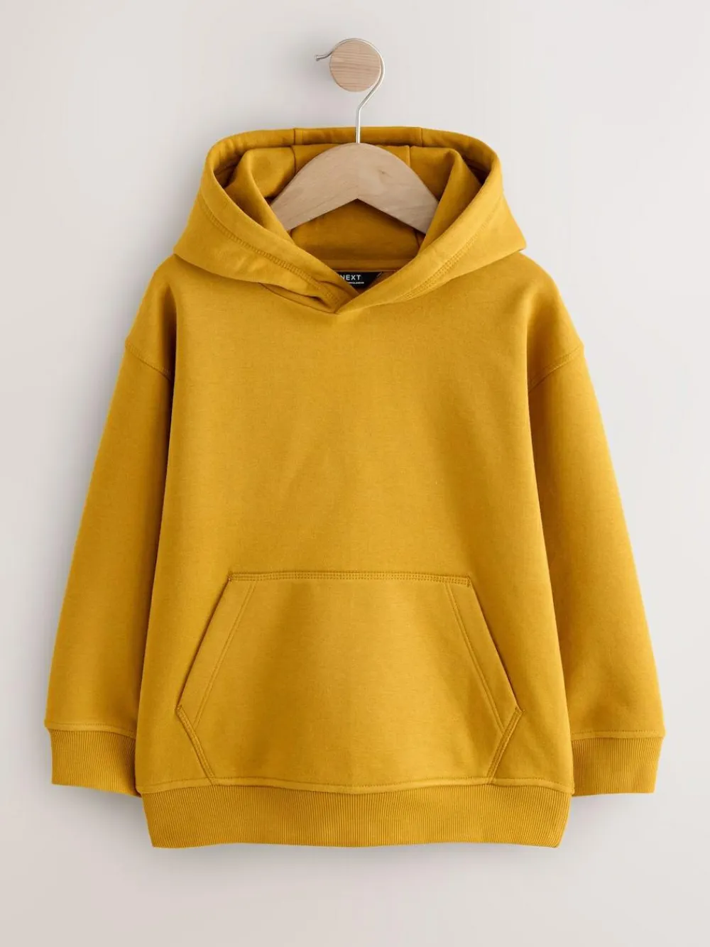 Online Next Yellow Plain Jersey Hoodie (3-16yrs)