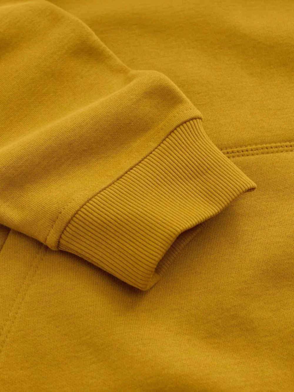 Online Next Yellow Plain Jersey Hoodie (3-16yrs)