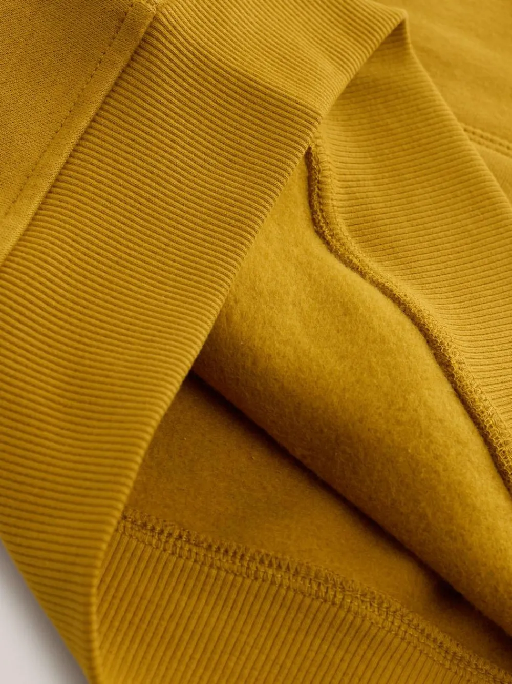 Online Next Yellow Plain Jersey Hoodie (3-16yrs)