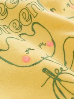 Next Yellow Vegetables Crew Neck Sweatshirt (3mths-7yrs)^ Sweatshirts & Hoodies|Sweatshirts & Hoodies