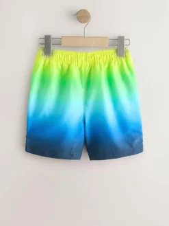 Online Next Ombre Swim Shorts (3-16yrs) Yellow/Blue