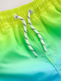 Online Next Ombre Swim Shorts (3-16yrs) Yellow/Blue