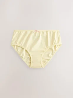 Discount Next Briefs 10 Pack (1.5-16yrs) Yellow/White