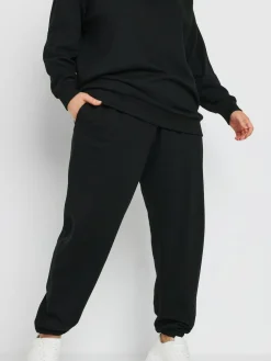 Yours Curve Black Joggers^Women Leggings & Sweatpants