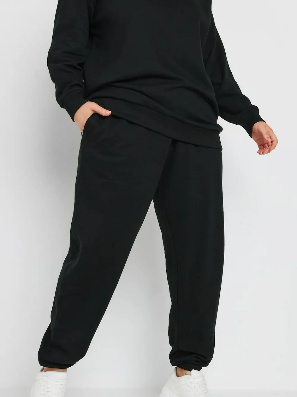 Yours Curve Black Joggers^Women Leggings & Sweatpants