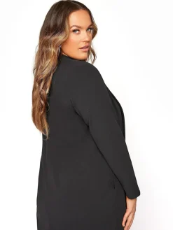 Yours Curve Black Limited Blazer^Women Blazers|Suits & Tailoring