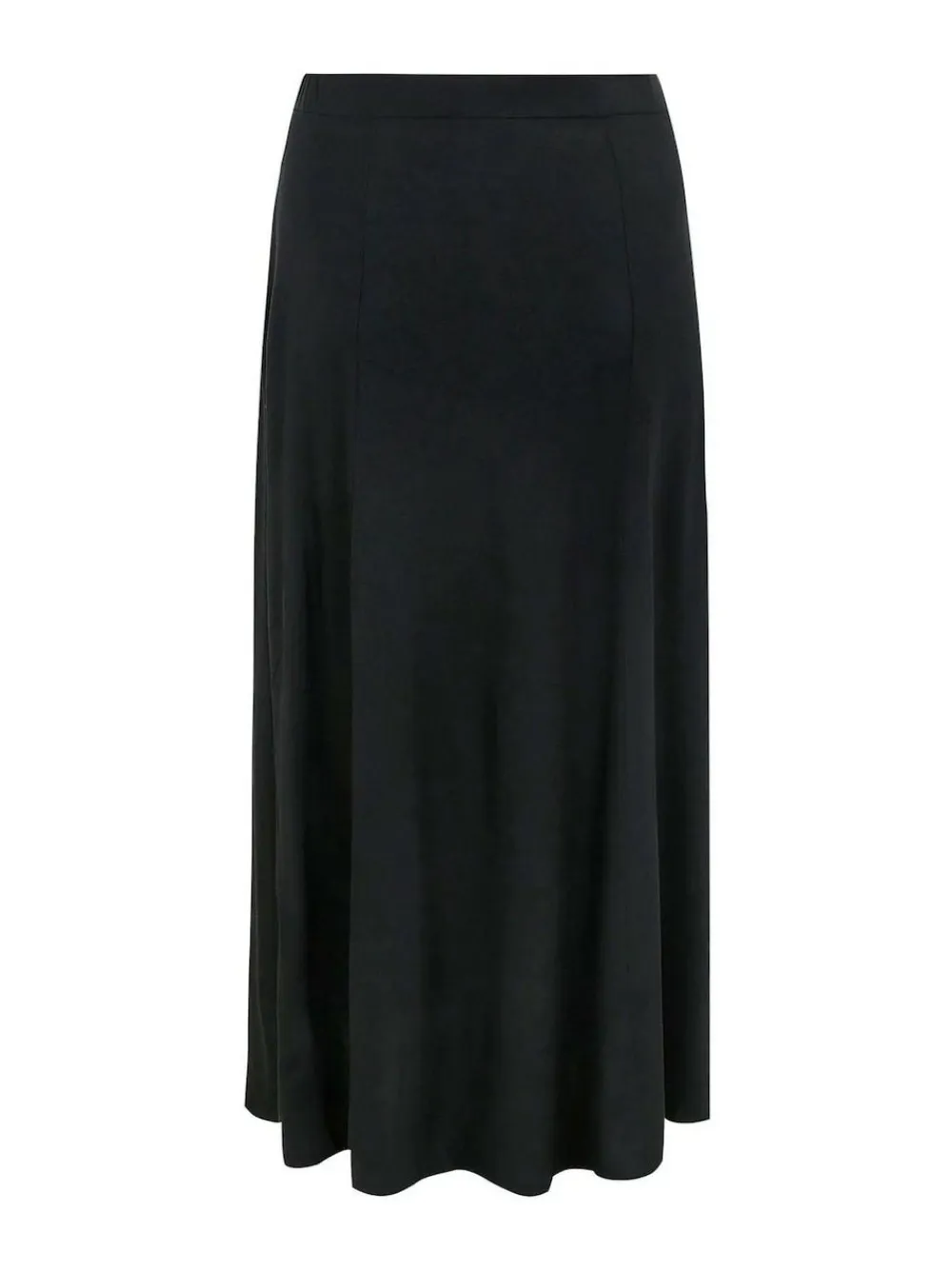 Yours Curve Black Maxi Jersey Stretch Skirt^Women Skirts