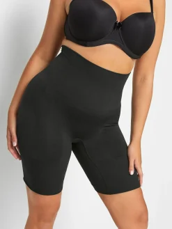 Yours Curve Seamless Tummy Control High Waisted Shorts^Women Shapewear