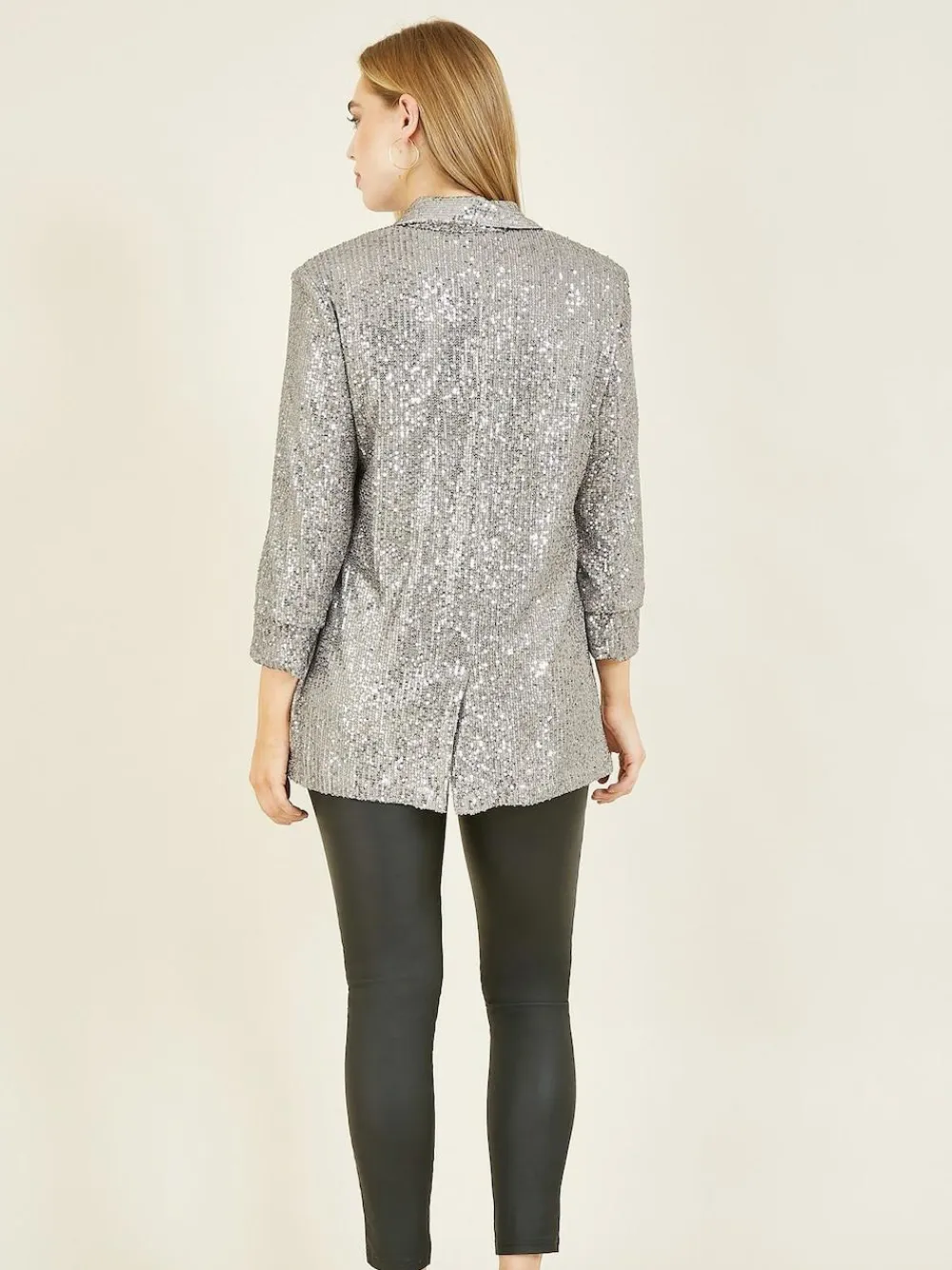 Yumi Sequin Blazer With Pockets^Women Blazers|Suits & Tailoring