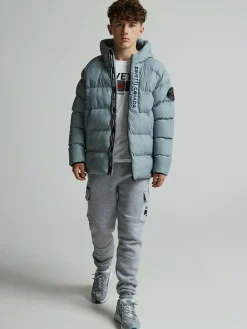 Outlet Zavetti Canada Junior Grey Gattalini Puffer Jacket