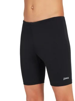 Sale Zoggs Boys Cottesloe Mid Jammer Shorts Black